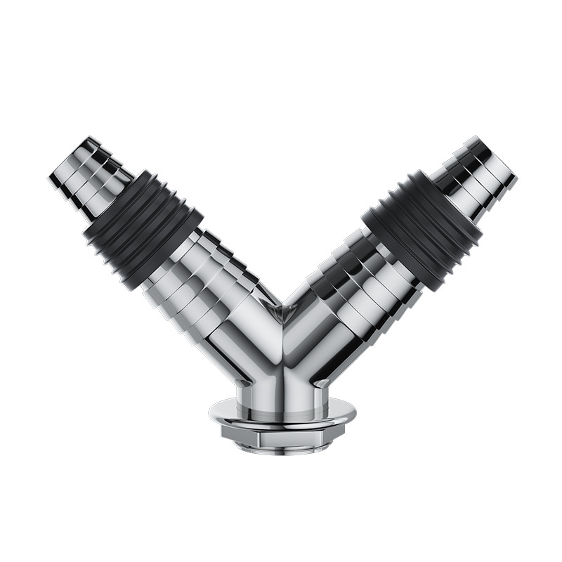 洗衣机塑料弯头双通洗衣机地漏弯头地漏排水双用接头工厂直供