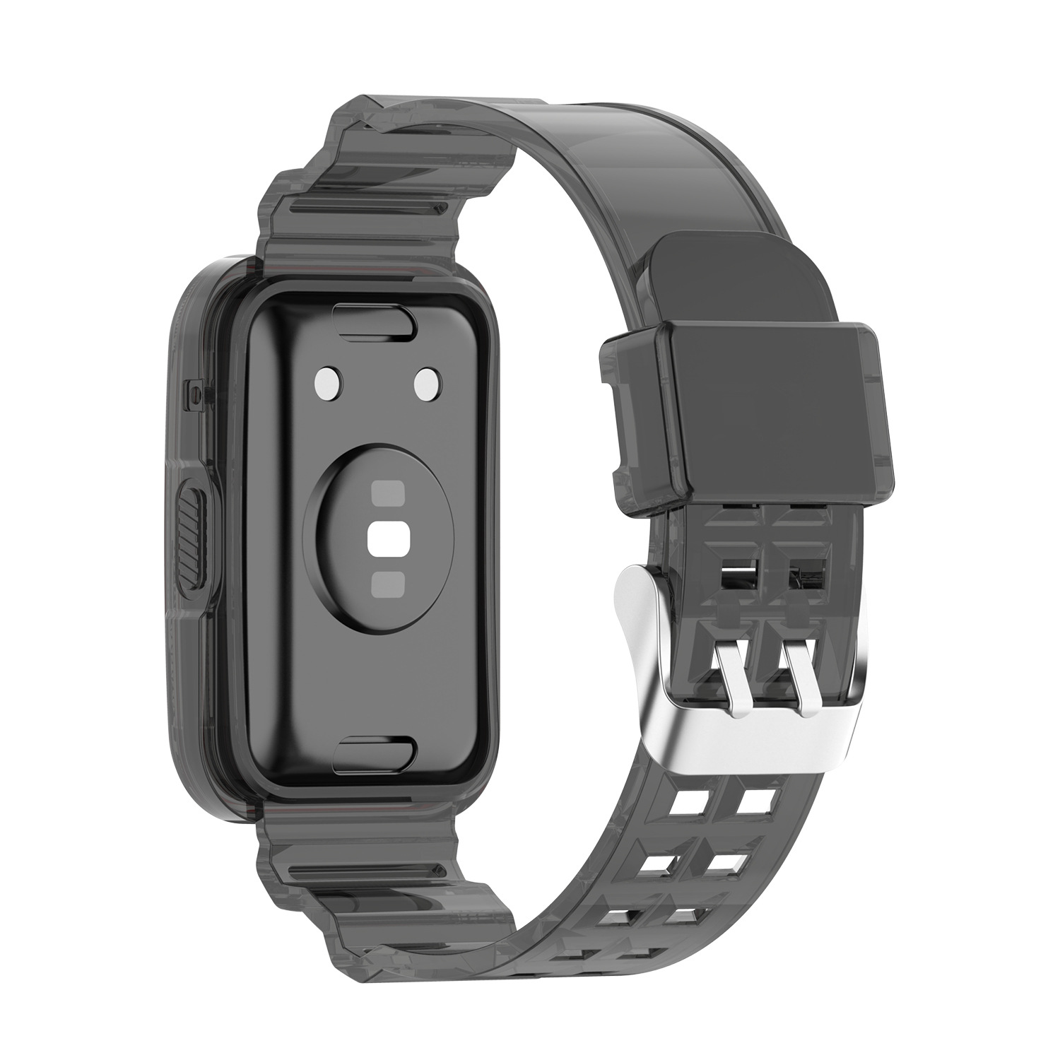 适用于华为watch fit一体冰川 tia-b09/tia-b19光面冰川透明表带