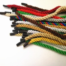 厂家直销 涤纶三股绳包芯绳子服装手提袋绳子彩色棉绳批发