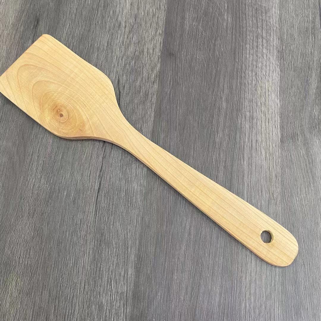 天然木铲 烹饪铲 炒菜锅铲 不粘锅木质铲 优质木头平铲 木铲子