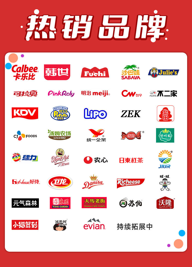 【21年8月】韩国进口零食品可粒酸奶味草莓味水蜜桃味夹心软糖50g