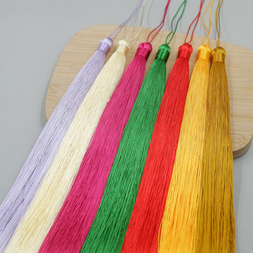 50cm加长款中国结流苏穗子涤纶丝工艺装饰吊坠古风吊穗民族风挂饰