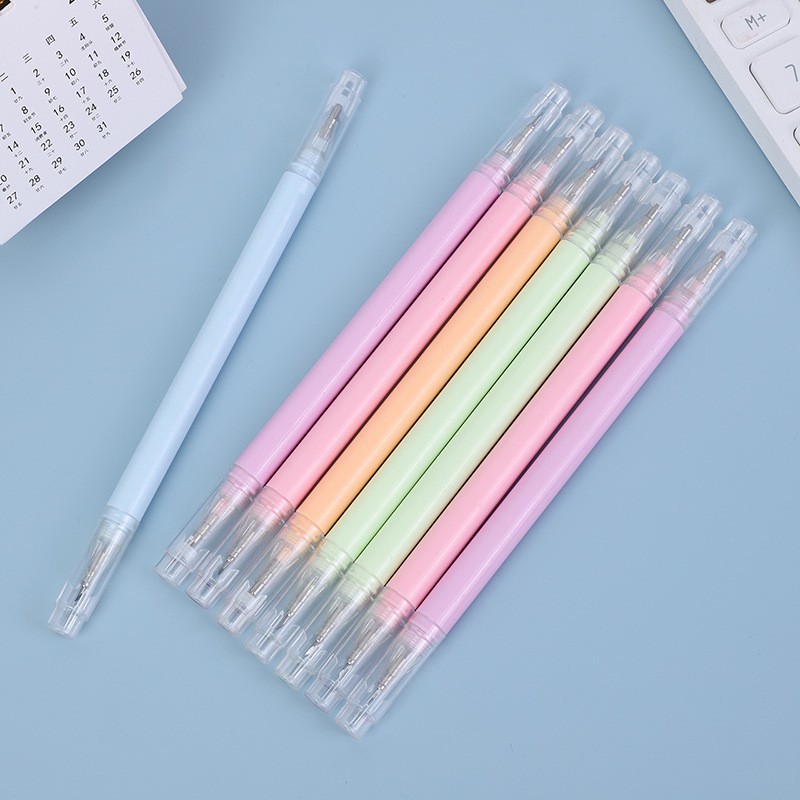 新款陶瓷钨钢双头刀笔幼儿园手工课安全工具笔型多功能裁纸刀