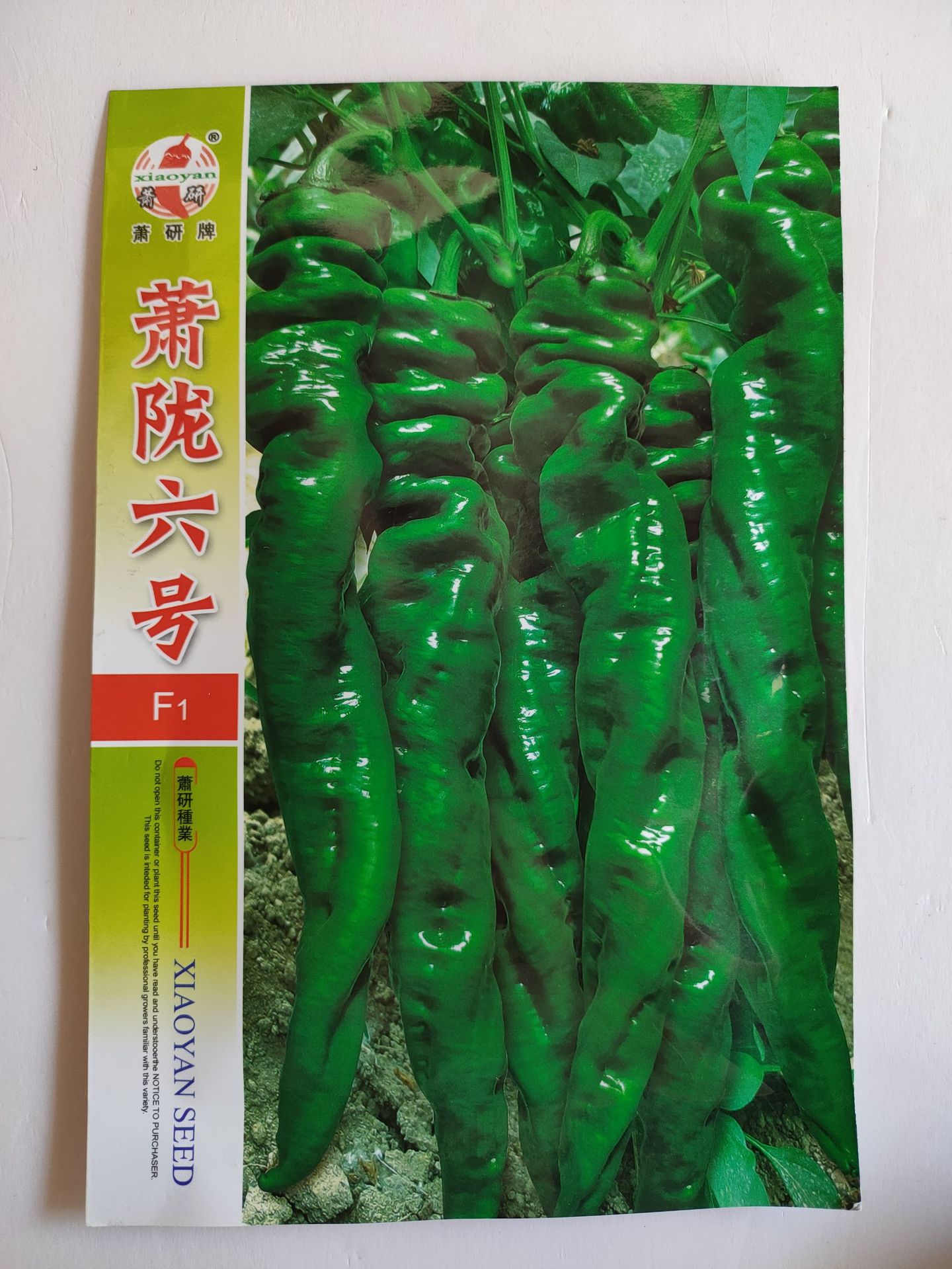 萧新长螺一号辣椒种子长果螺丝椒早熟高产抗病辣味浓春播蔬菜种籽