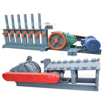 螺纹钢延伸调直机三级钢延伸机液压延伸机高速液压延伸机