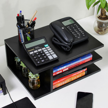 小型打印机置物架桌面上多层办公室复印机增高收纳整理多功能支架