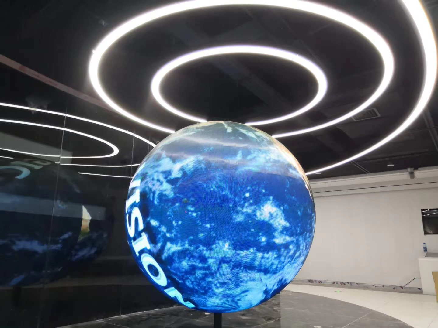 定制led球形屏 展厅 博物馆商场吊装led球形屏 各尺寸led球形屏