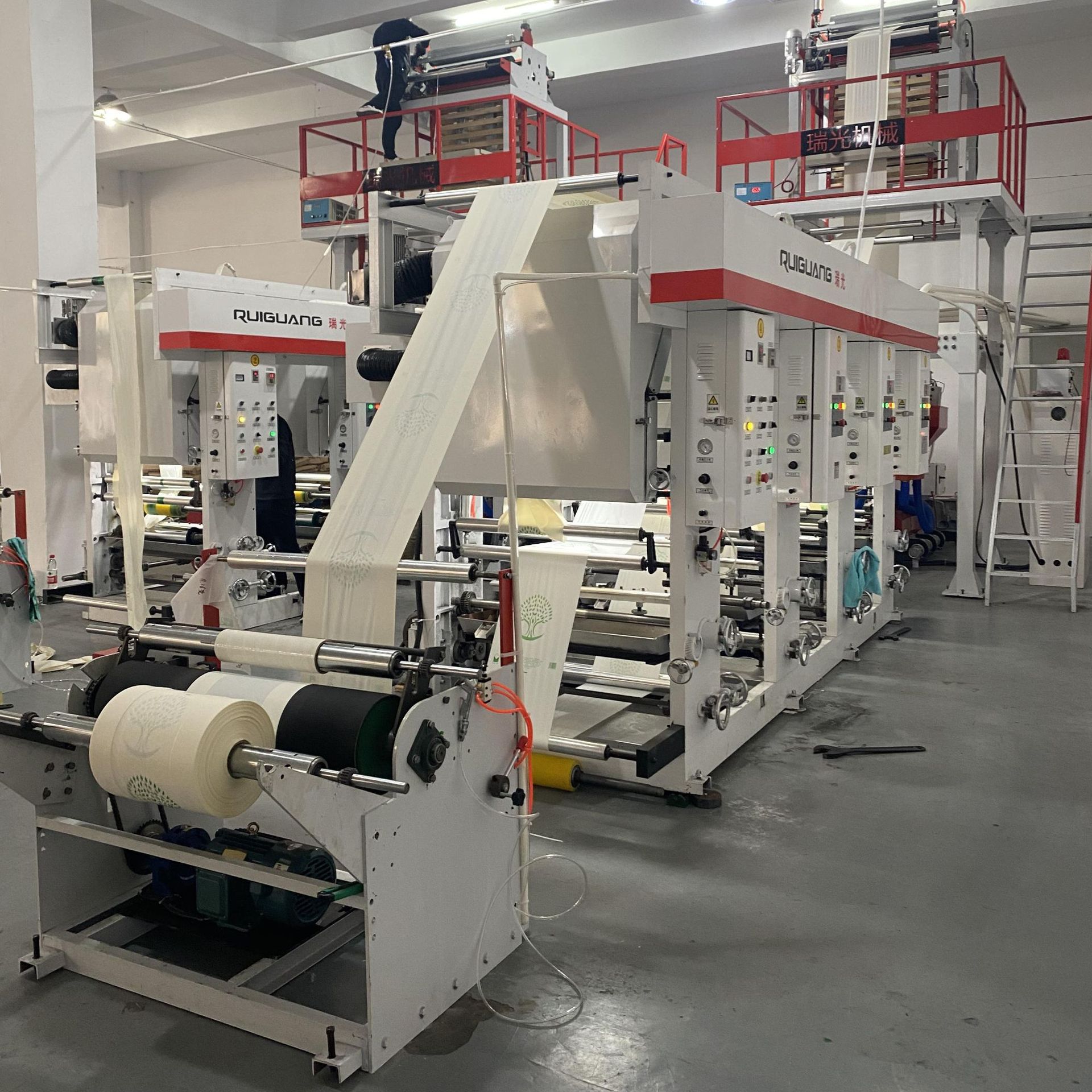 塑料薄膜印刷机