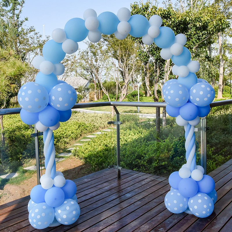 十一圣诞学校幼儿园成长门气球拱门商场开业周年装饰加厚路引布置