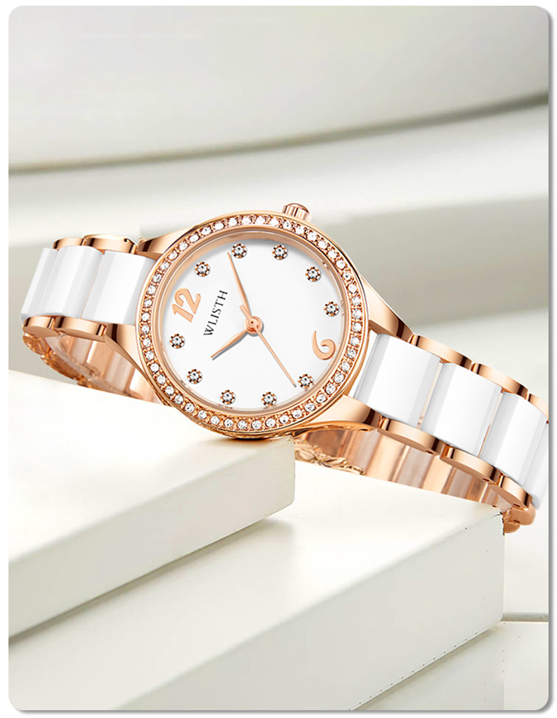 沃力仕女士手表时尚手表女学生石英表 跨境外贸手表