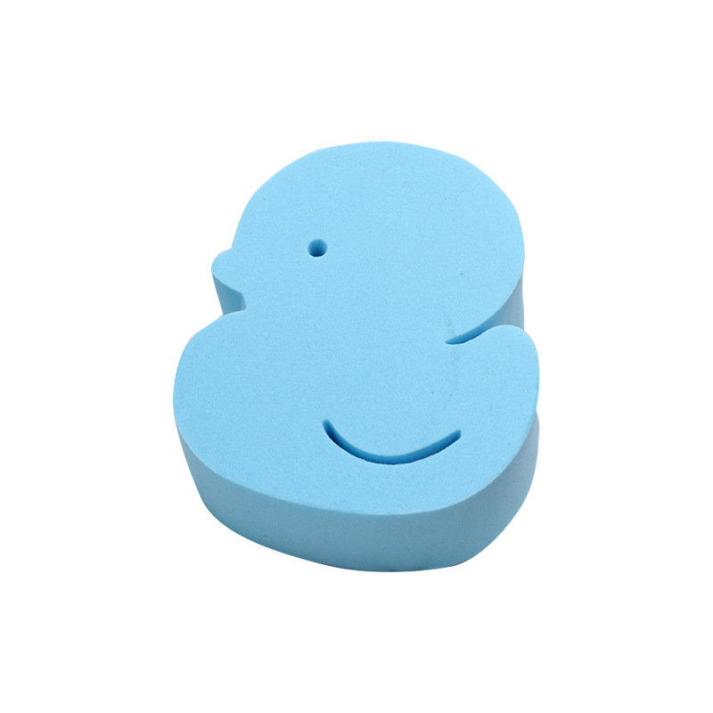 PVA Material Cartoon Cute Little Duck Child Baby Bath Cotton Baby Bath Dusting Artifact Bath Sponge