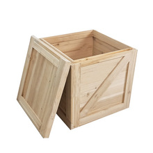 收纳箱复古木箱子舞台摄影道具摆件超市展示实木储物箱杂物整理箱