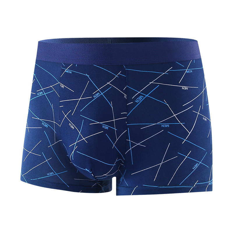 [New Product Best-Selling] Men's Underwear Men's Boxers Youth Mid-Rise Boxers Boys Large Size Shorts Underpants