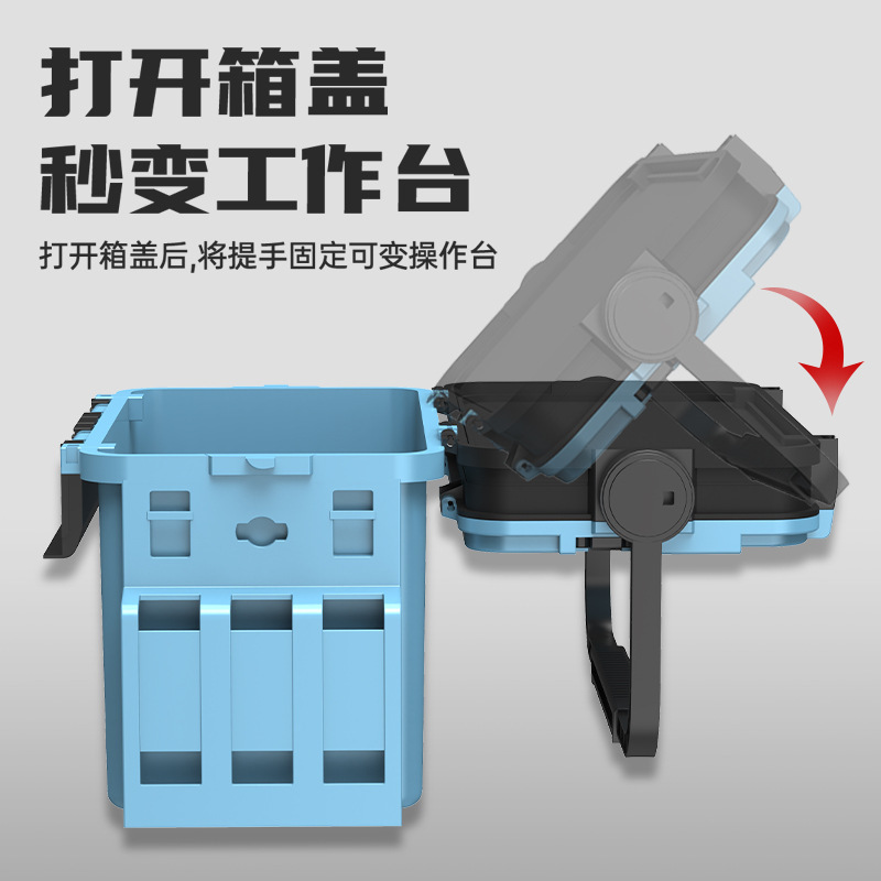 超轻路亚箱渔具桶大容量钓鱼箱插竿工具箱多功能加厚可坐台钓箱