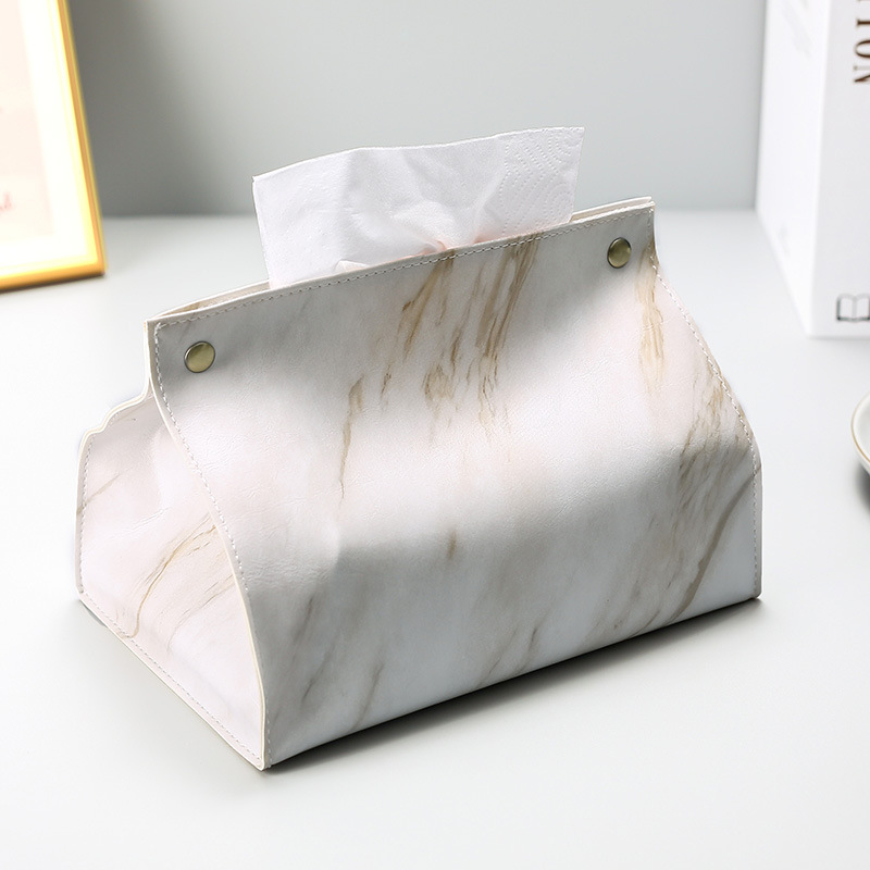 Nordic Ins Simple Home Living Room Creative Tissue Storage Box Bedroom Living Room Dining Table Car Universal Tissue Box