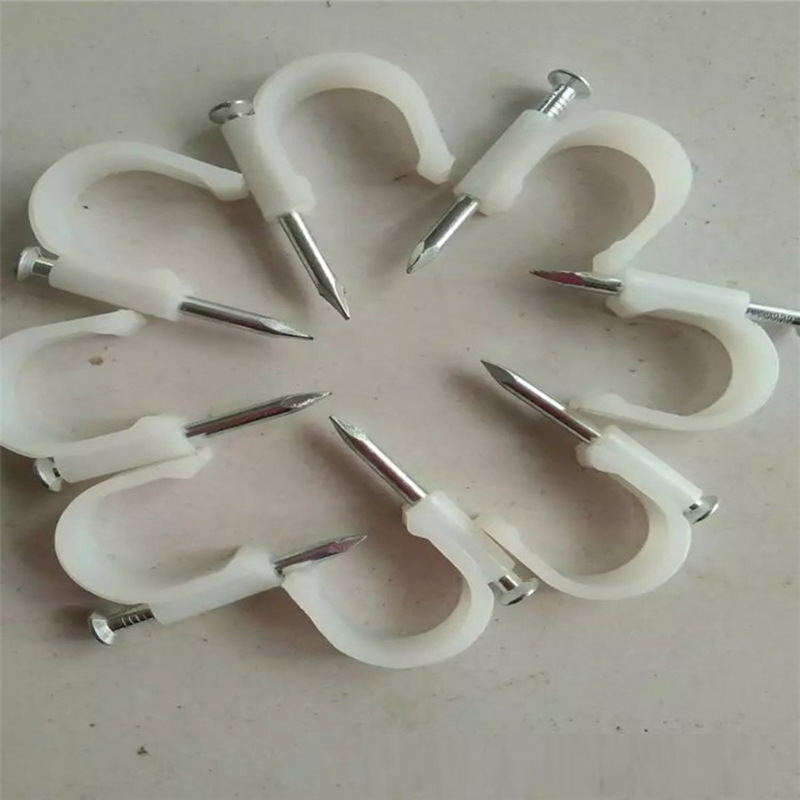 批发销售地暖钢钉 地热管用卡钉 钢钉卡 地暖卡钉ppr水管方钉卡钉