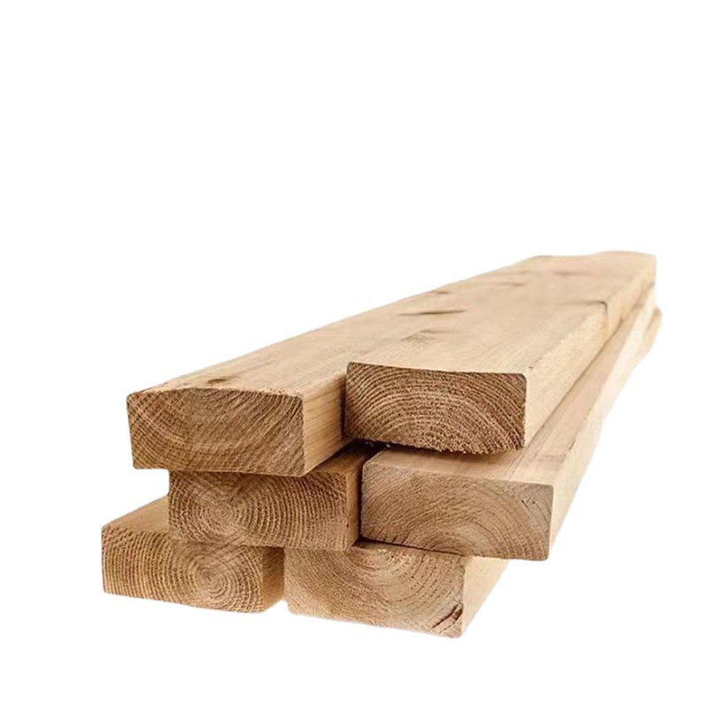 床板木条实木排骨架硬木板杉木松木防潮铺板护腰原木无漆透气折叠