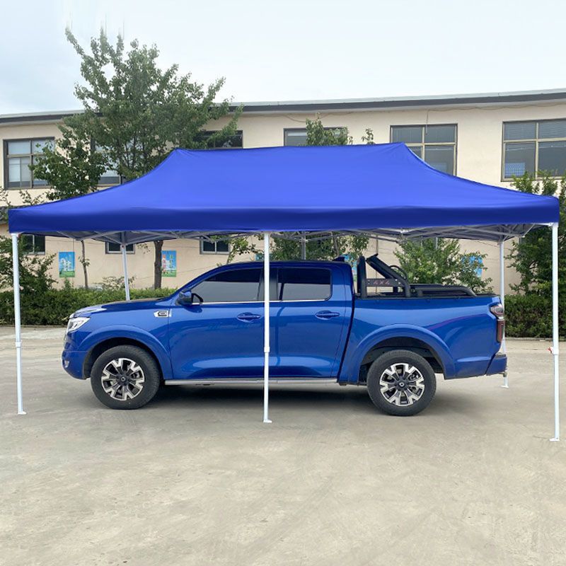 Four-Leg Tent for Car Awning Stall Sun Umbrella Parking Canopy Night Market Four-Corner Umbrella