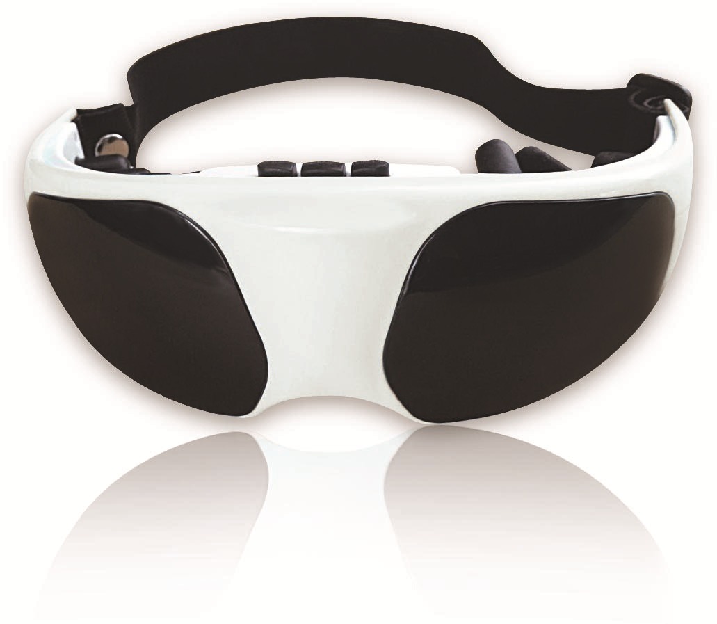 跨境护眼仪可视眼部按摩器震动眼睛点阵按摩眼罩儿童眼部按摩仪