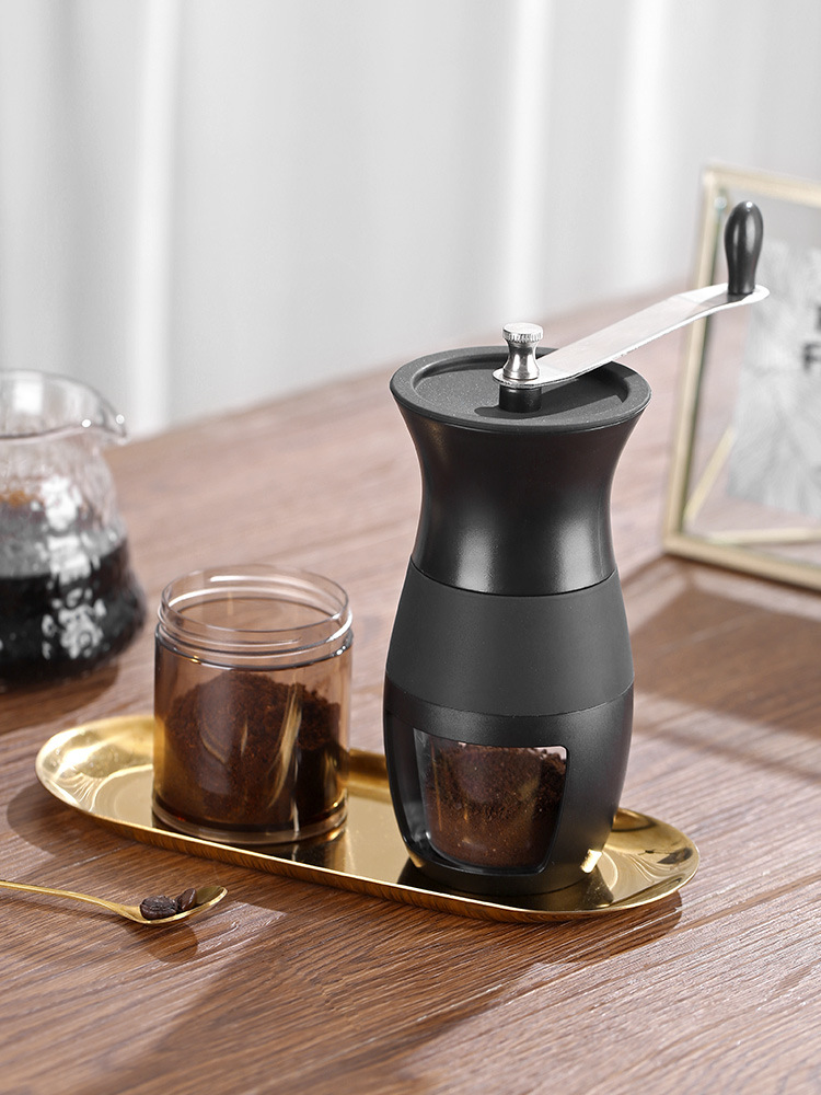 咖啡豆研磨机手磨咖啡机家用小型现磨手动研磨器手摇磨粉器具套装