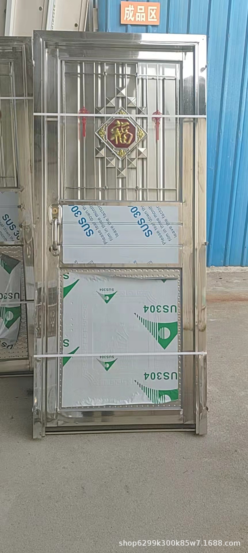 厂家批发不锈钢简易门 学校教室门厂房宿舍安全防护简易门