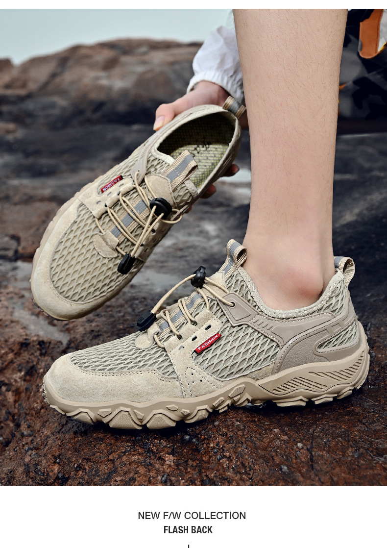 跨境新款户外登山鞋溯溪鞋男大码沙滩游泳鞋速干涉水鞋水陆两栖鞋