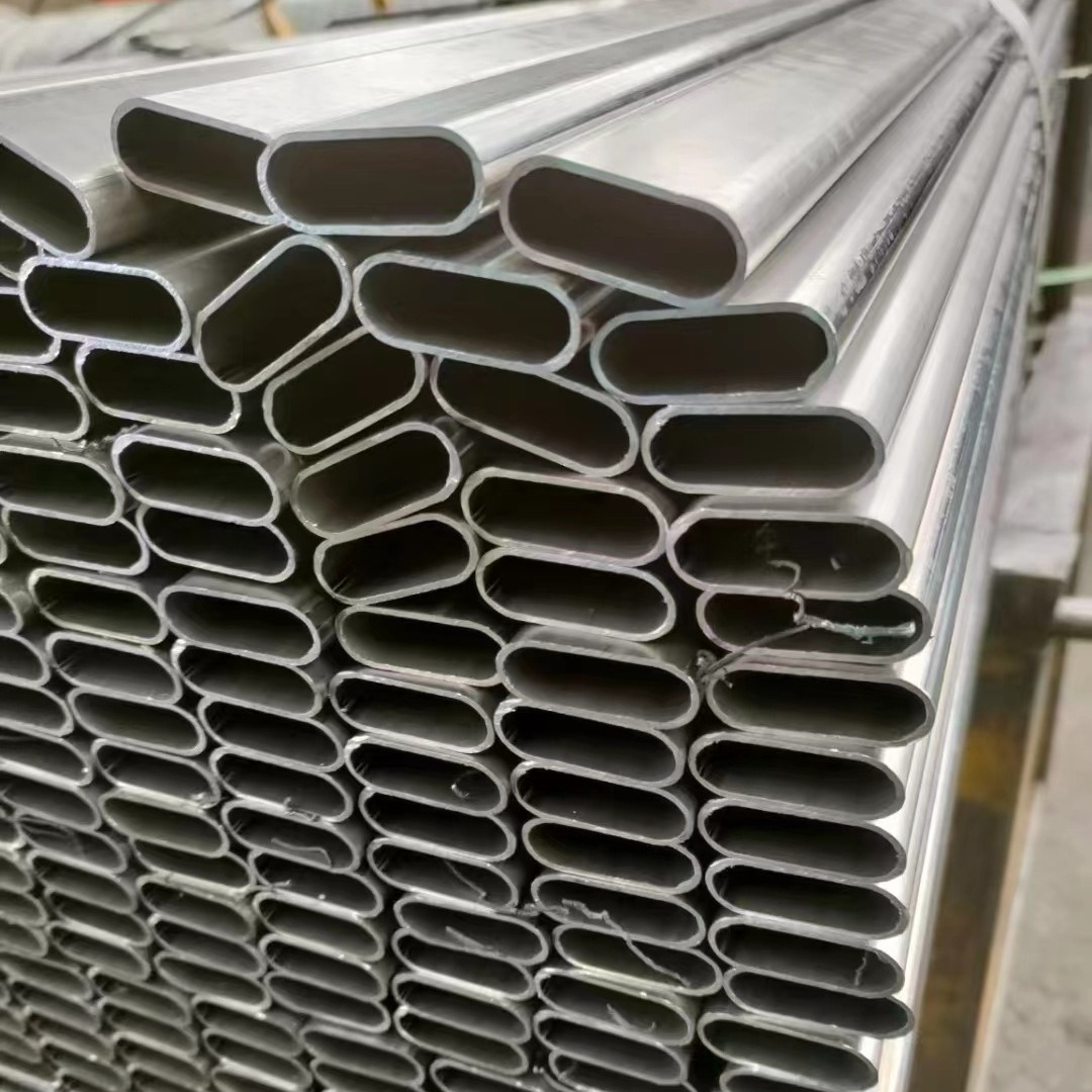 椭圆管厂家 平椭圆管 鸭蛋圆管 q355无缝管 加厚管 护栏管 暖气管