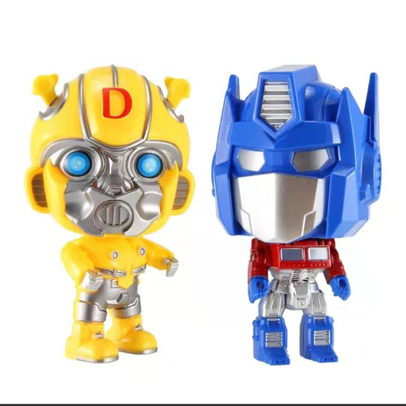 机甲战士q版公仔变形机器人偶玩具男孩幼儿童幼儿园早教生日礼品