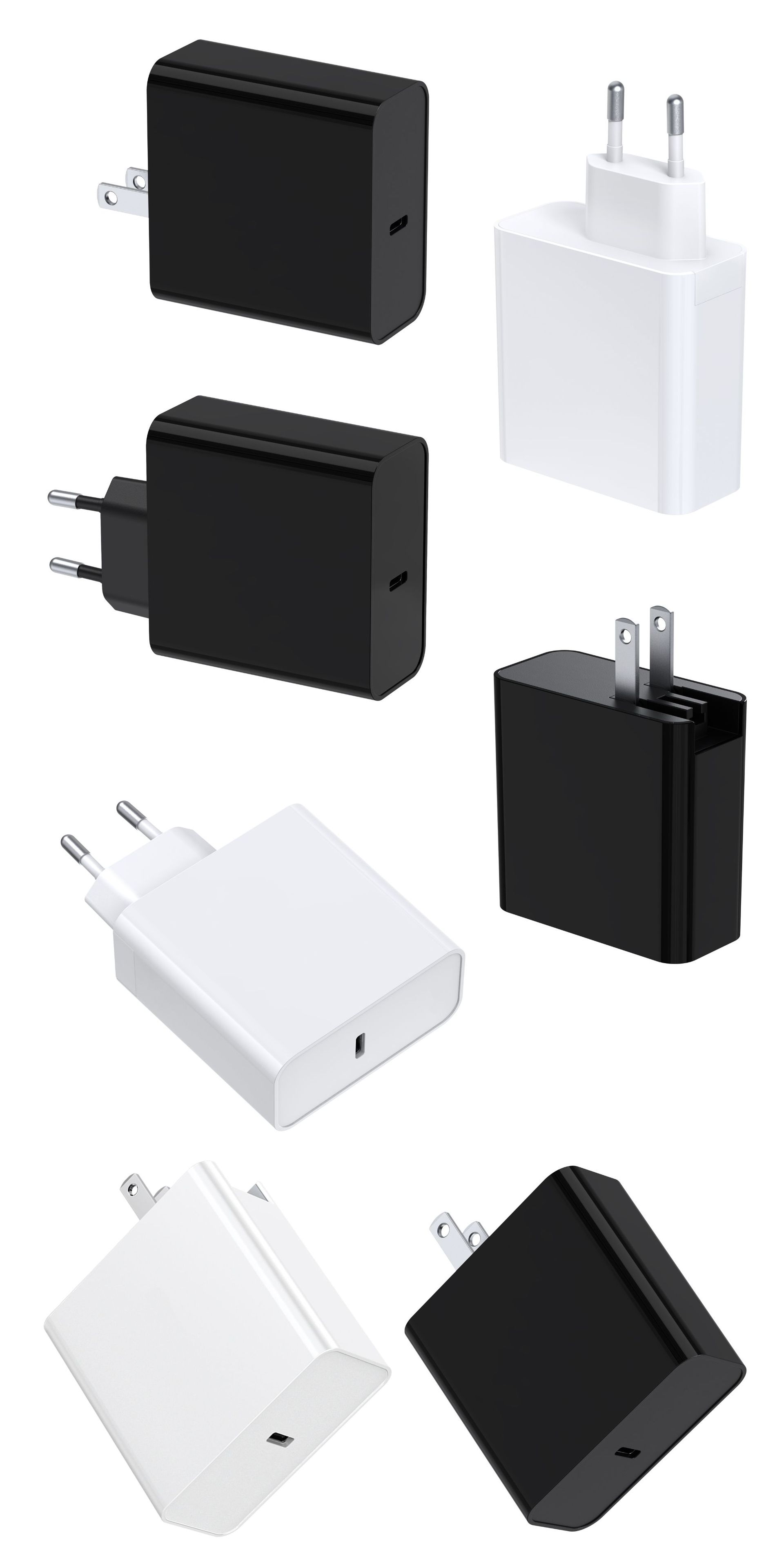 pd87w适用苹果电脑电源适配器typec折叠快速充电头pd充电器任天堂