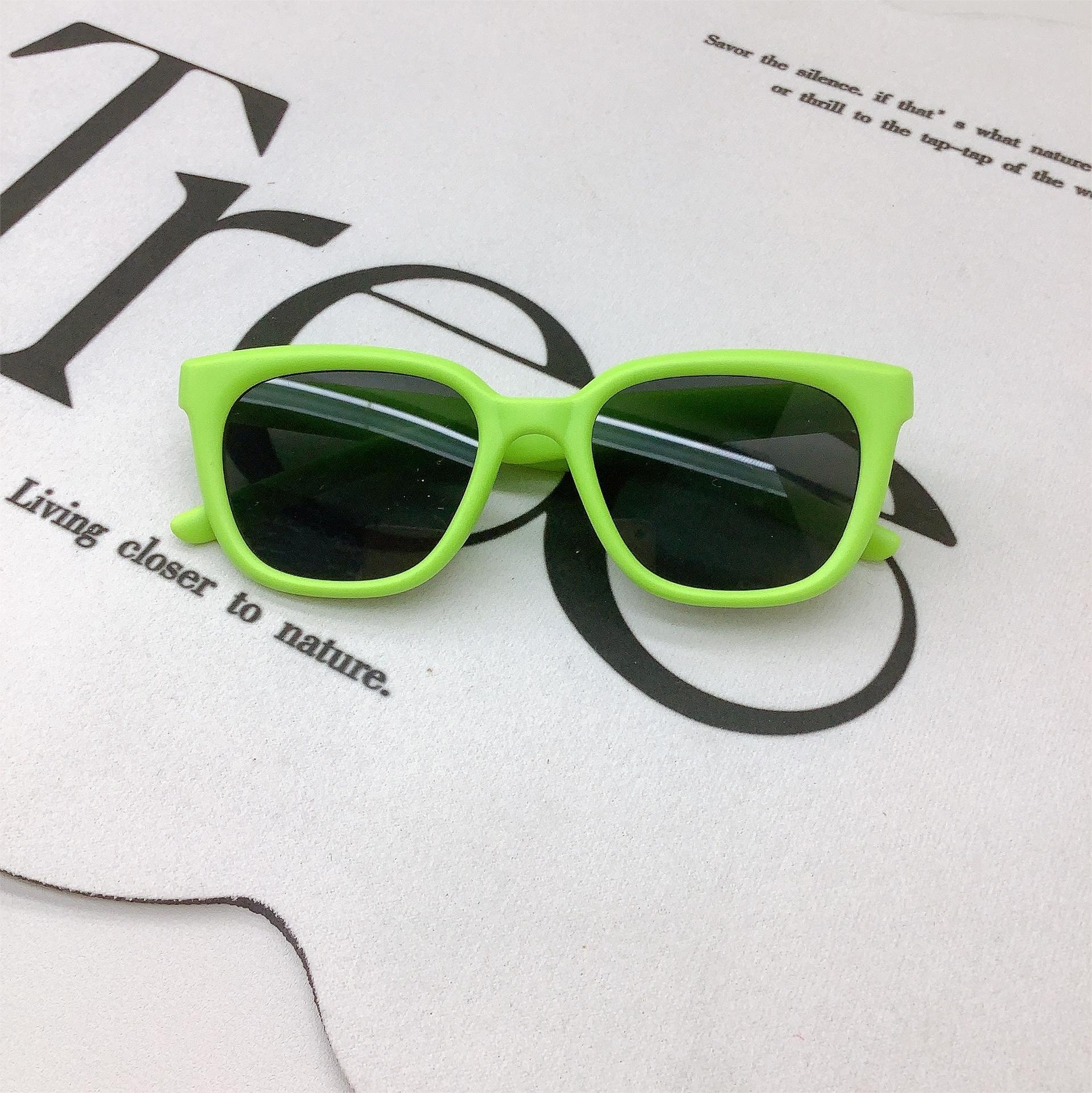 Retro Fashion New Kids Sunglasses Korean Fashion Baby Sunglasses Sun Protection UV Protection Sun-Shade Glasses