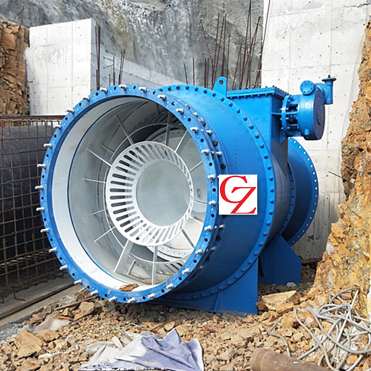 gzx41hx定制大口径活塞式固定锥形阀管中型电动调压调流阀质保