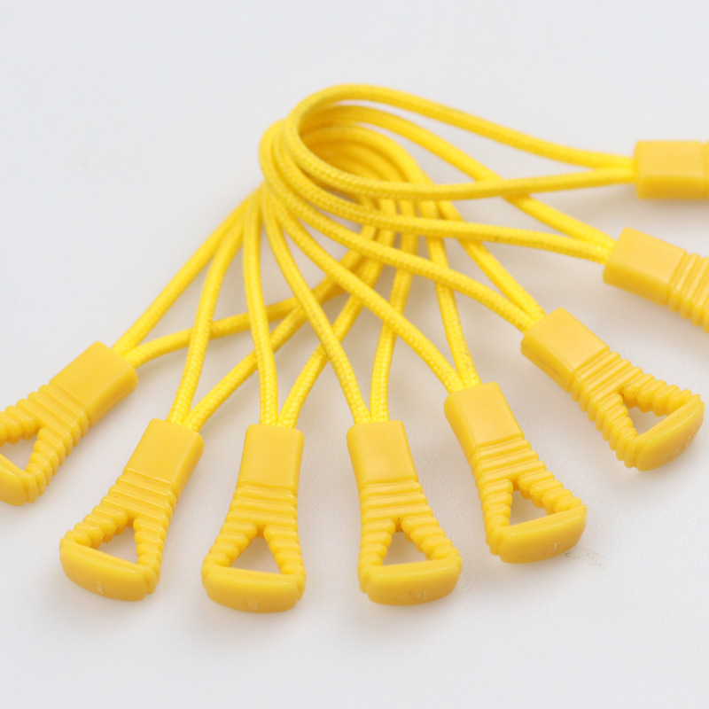 户外冲锋衣拉头拉链吊坠吊粒拉绳吊头把三角形拉绳扣注塑拉尾绳