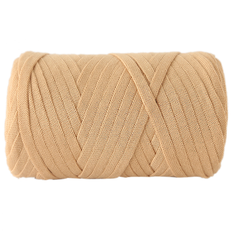 厂家现货纯色编带线 手工编制地垫线diy勾包扁带线毛线批发可定