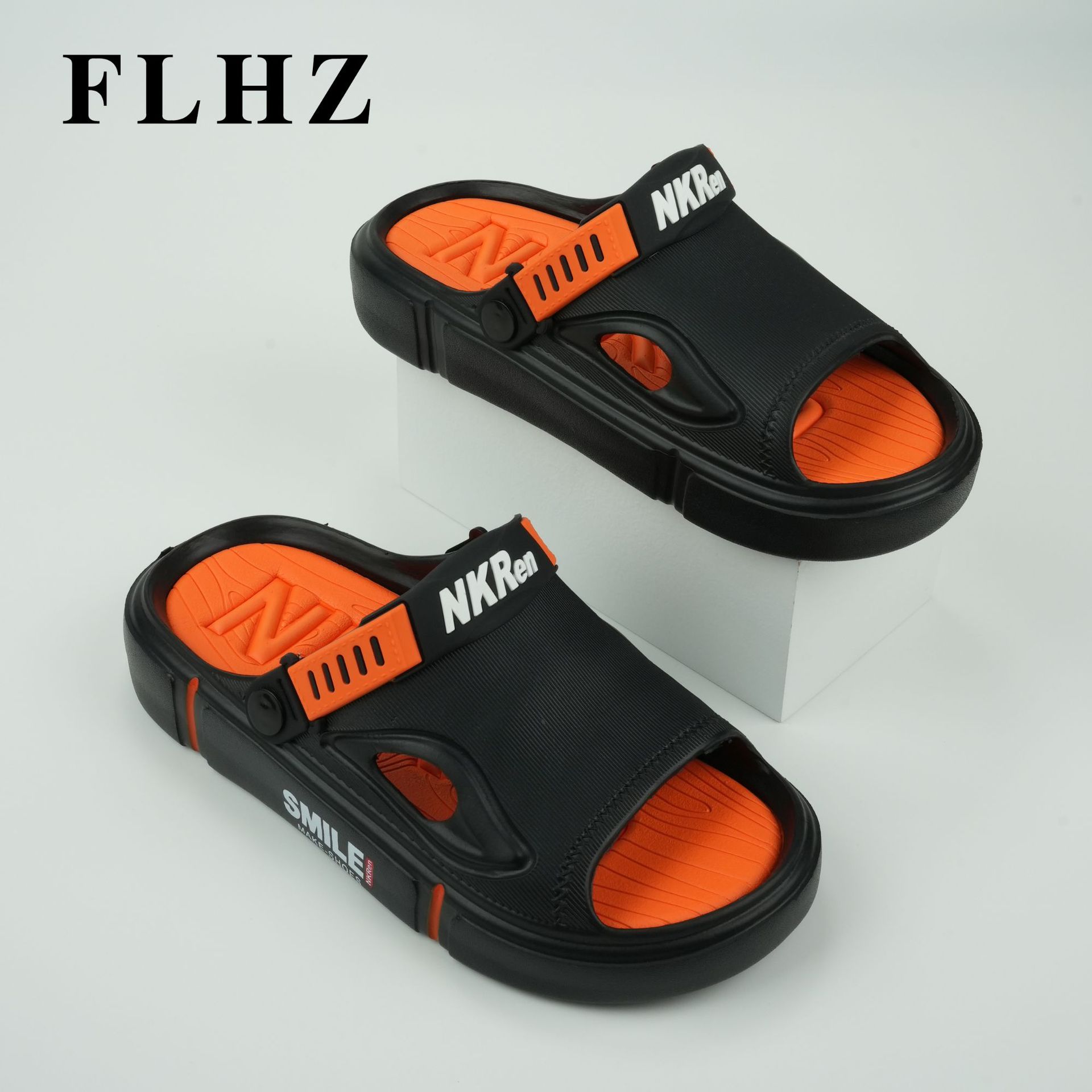 男士拖鞋椰子新款夏季凉拖鞋休闲沙滩鞋防滑开车上班两用运动凉鞋