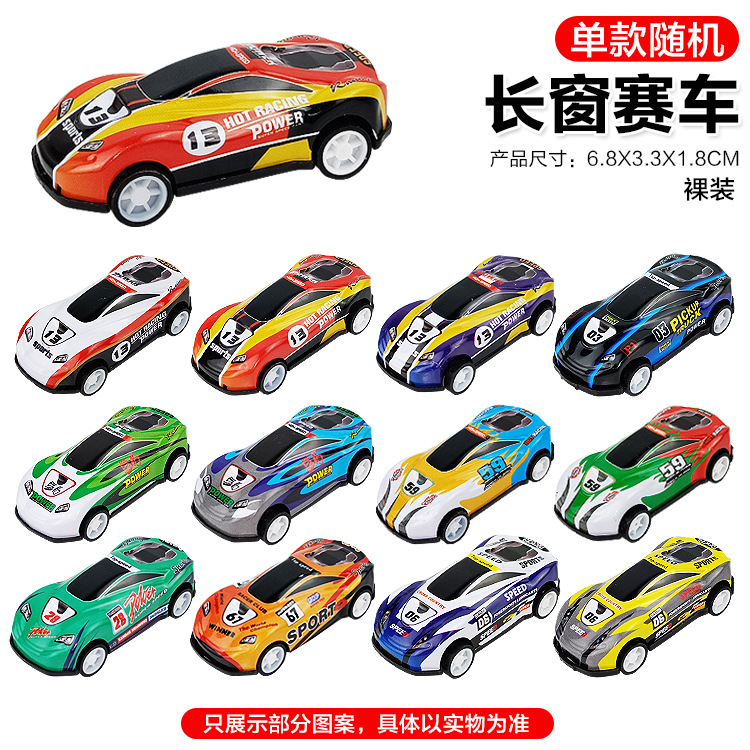 Best-Seller on Douyin Alloy Warrior Mini Car Children's Toy Car Wholesale Stall Model Drop-Resistant Simulation Car