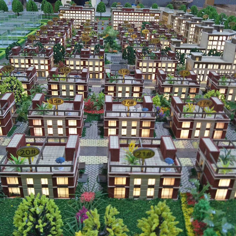 批发 别墅景观户型图沙盘 房地产户型楼盘模型 加工生产