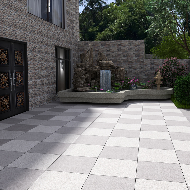 防滑庭院砖室外地砖别墅院子花园露台铺麻石瓷砖地板砖户外地面砖