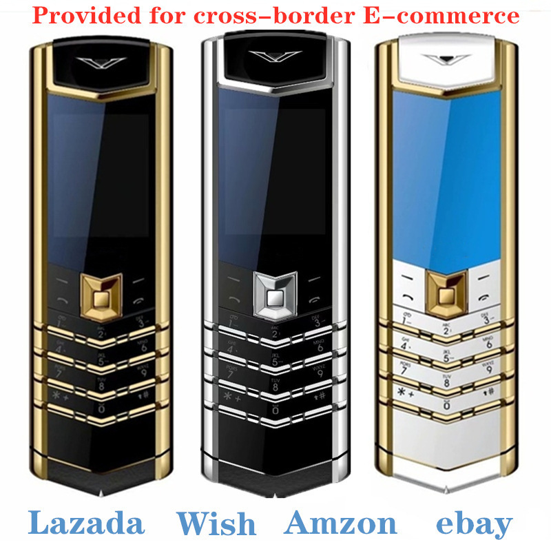 2019外单外贸跨境爆款 威图vretu手机v10直板男款奢侈 外文小手机