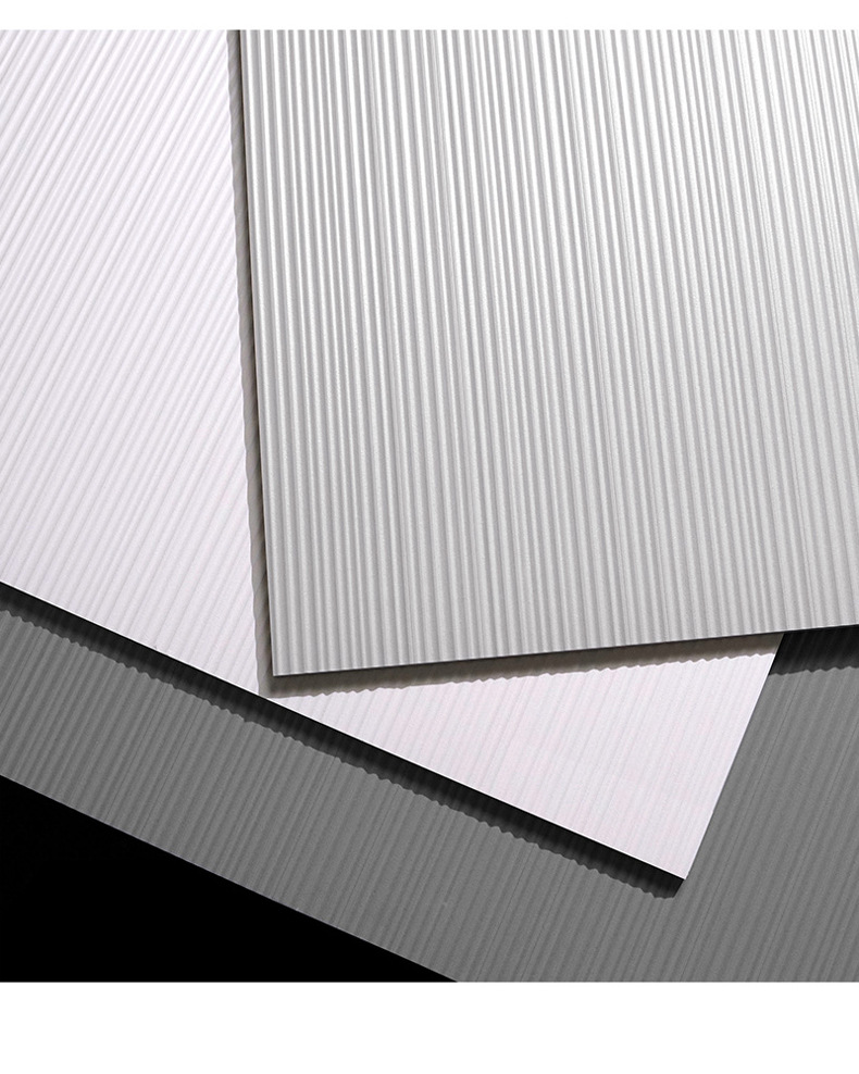 拉槽瓷砖白色灰色条纹600*1200仿古砖 酒店卫生间马桶背景墙瓷砖