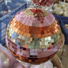 玻璃镜面球 泡沫镭射球  圣诞节装饰球 disco反光球 酒吧KTV迪斯