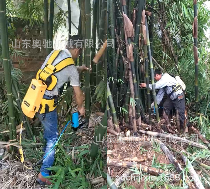 电动砍竹机 便携式锂电池充电式砍竹机 贵州广东地区伐竹机