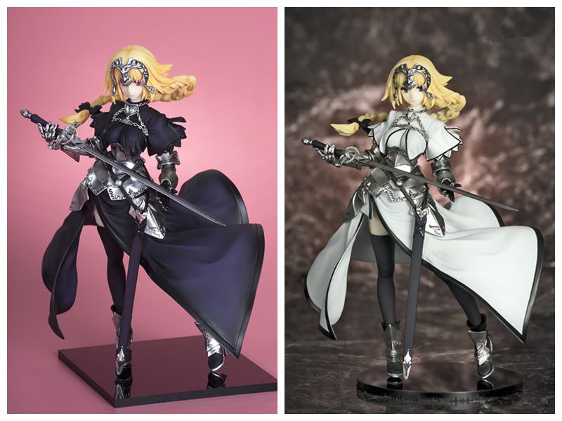 命运之夜 Fate／Apocryphe 骑士王 圣女贞德 拿剑 模型 盒装手办