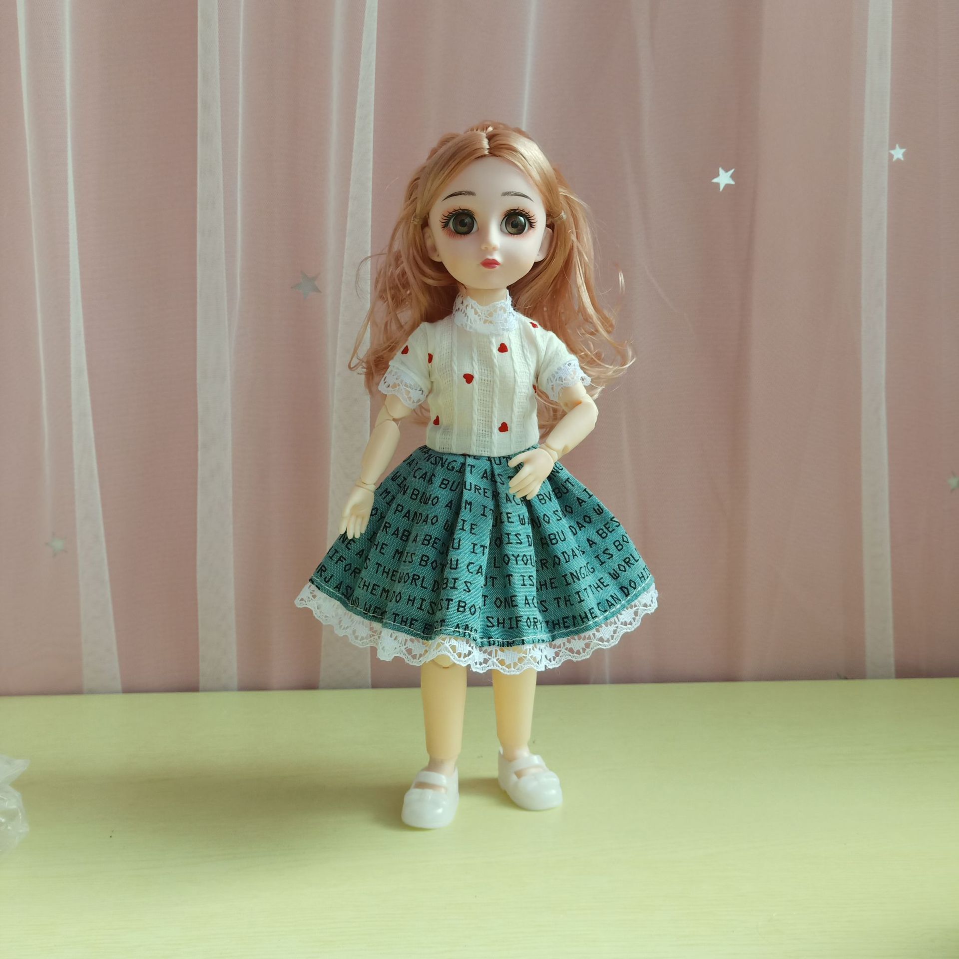 30厘米智能娃娃可换装洋娃娃女孩玩具服装夜市地摊娃娃衣服批发