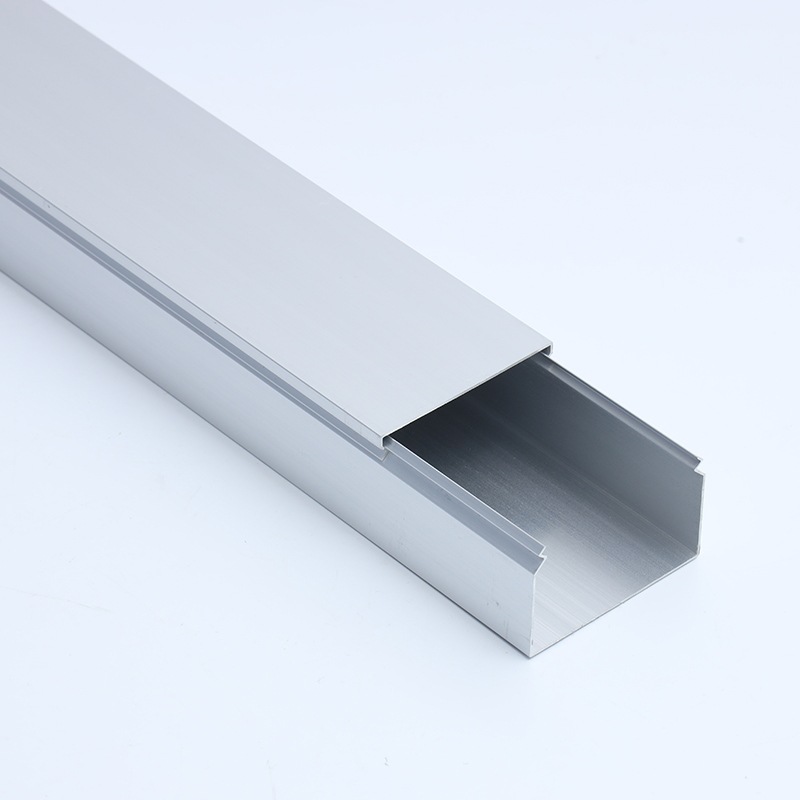 铝合金方形线槽加厚明装特厚型外盖式隐形布线卡扣压线槽-阿里巴巴