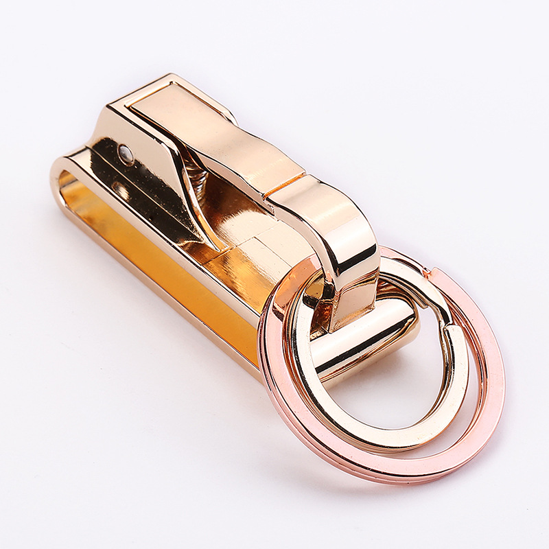 男士穿皮带钥匙扣腰挂扣皮带挂扣金属钥匙挂件汽车钥匙扣商务礼品