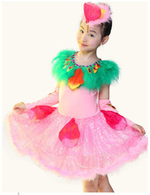 新款第八届小荷风采快乐的布谷儿童舞蹈演出服五一六一舞蹈服装