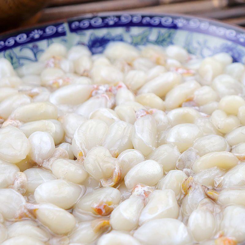 亏本特价宁波墨鱼蛋带膏 舟山东海个大白蛋乌贼蛋 新鲜腌制目鱼蛋