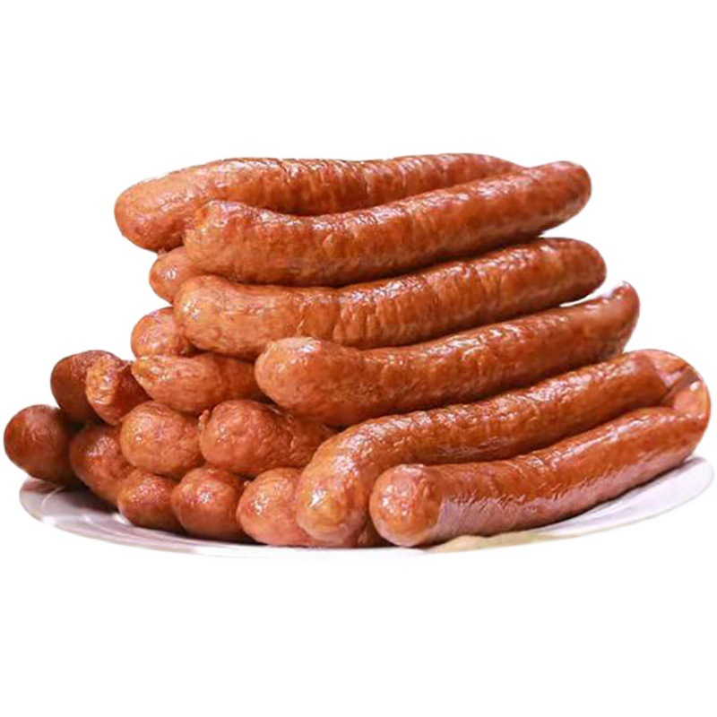 哈尔滨风味蒜蓉烤肠红肠朵芙麻辣肉香肠烤肉肠蒜味香肠即食手掰肠