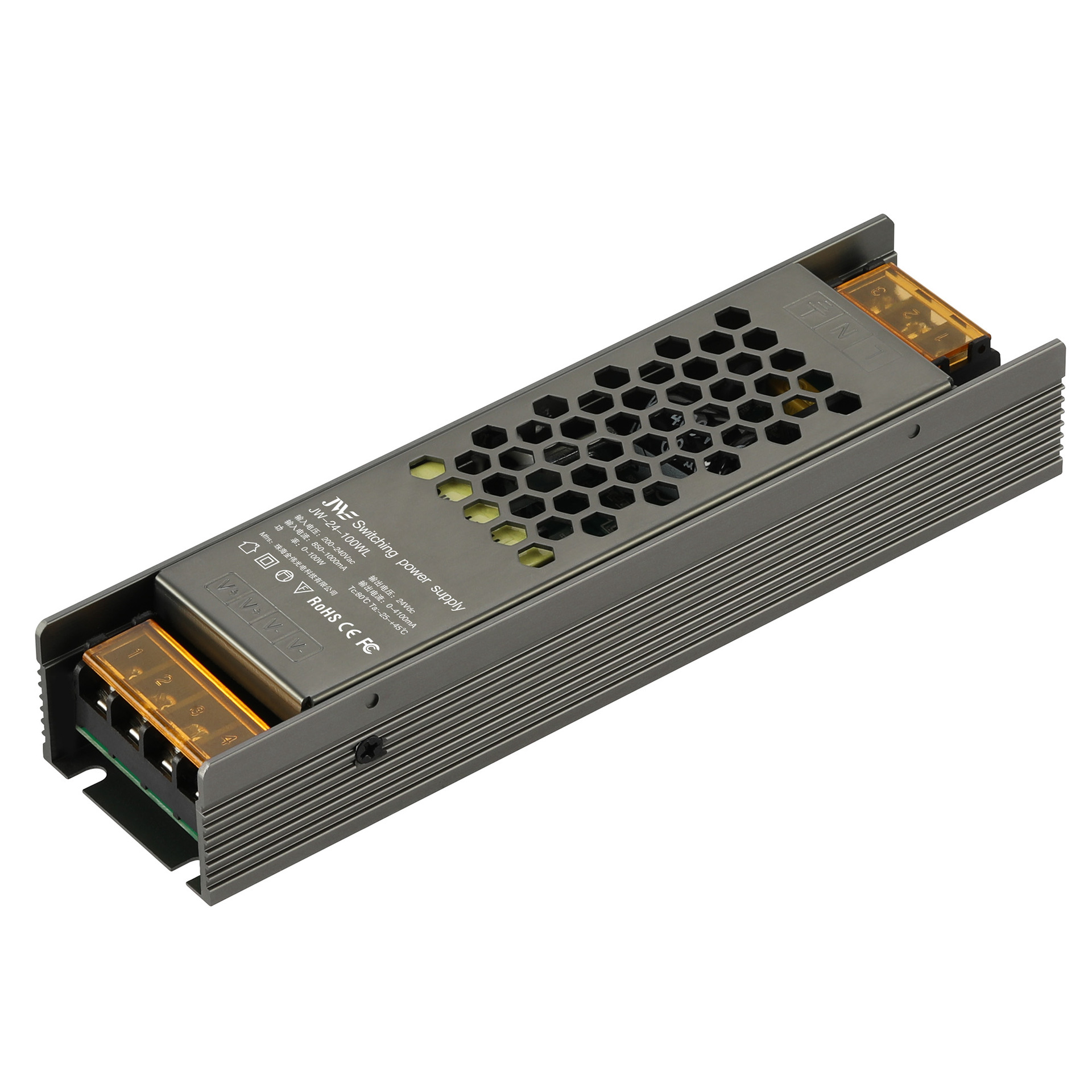 led电源工控设备磁吸轨道灯展柜橱柜线形灯开关直流电源长185wl