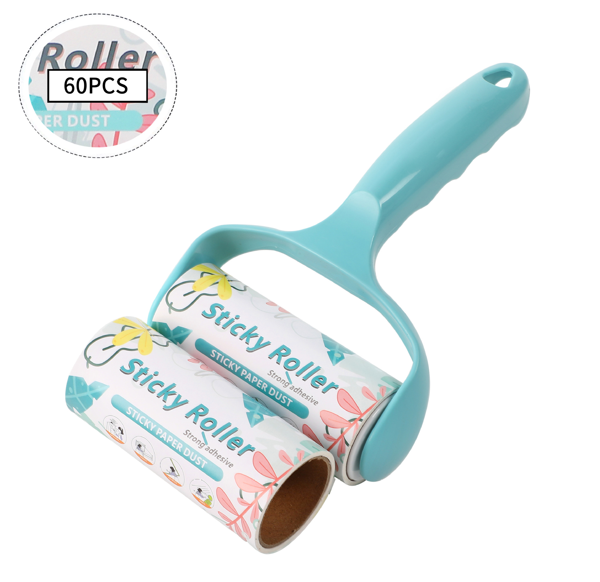 Hair Sticking Paper Rolls Lent Remover Tearable Roller Felt Rolling Brush Sticky Hair Hair Cleaning Fantastic Roller Hair Removal Clothes Hair Removal Hair Collecting Sticky Brush